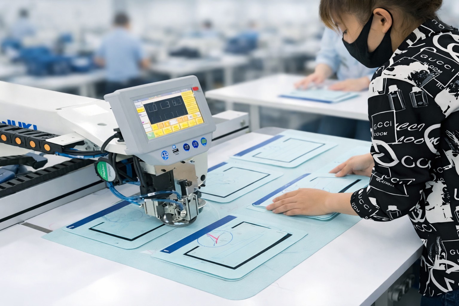 Pattern sewing machine